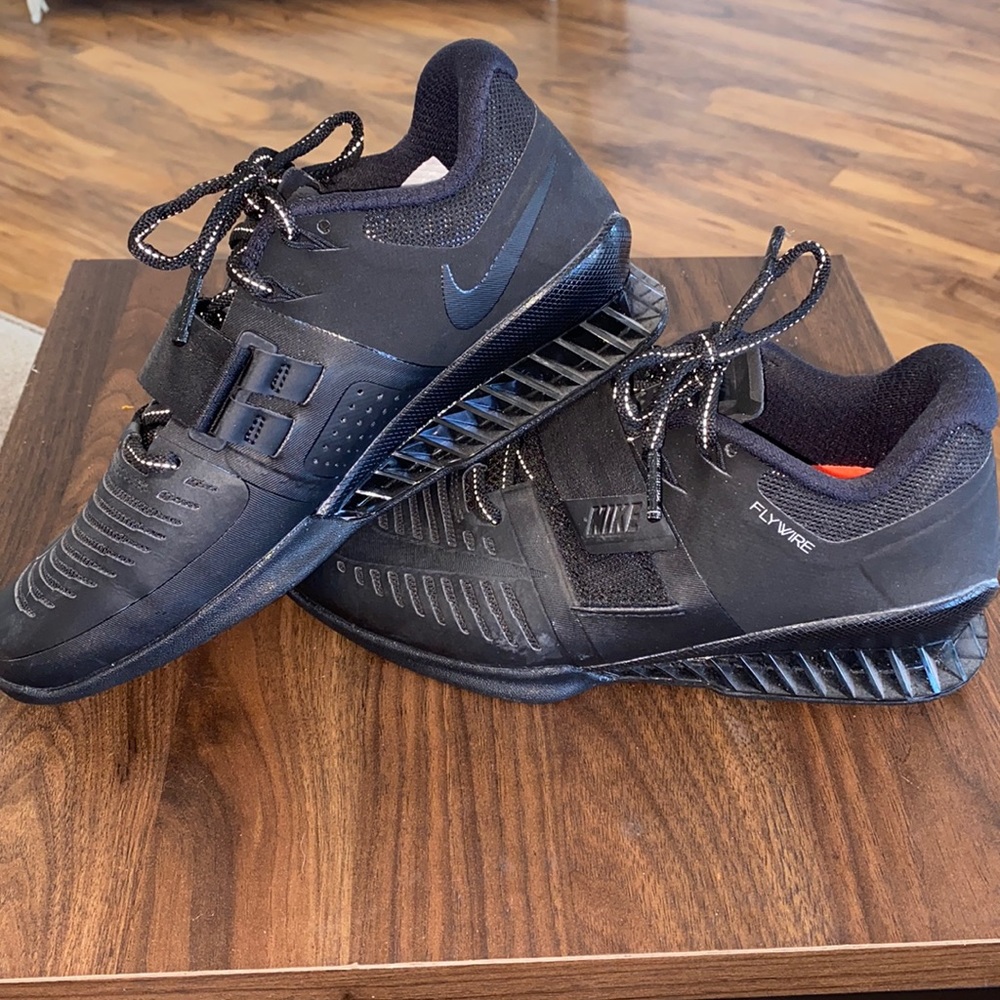 Nike weightlifting shoes.